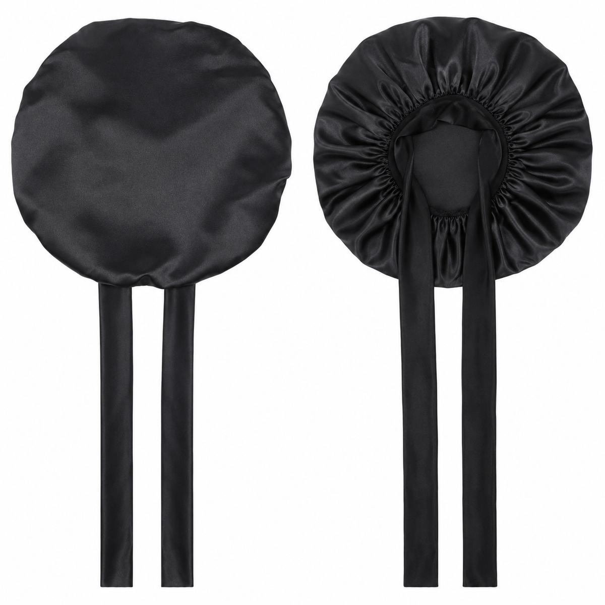 Bonnet Night Tie Khali, coloris Noir, photo studio